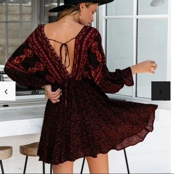 NWOT Vici Stunning Surrounding boho dress - Picture 6 of 6